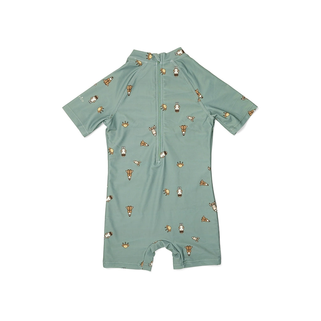 nuuroo - UV svømmedragt til børn - Str. 80-86 - Genanvendt polyester
