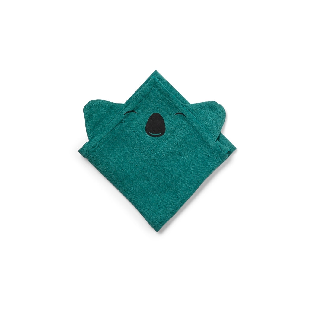 nuuroo - 2-pak stofbleer med øre - 100% økologisk bomuld - 70x70 cm - Balsam