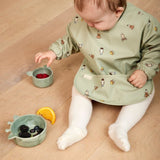 nuuroo - Spiseforklæde - Hagesmæk med ærmer - Light green space