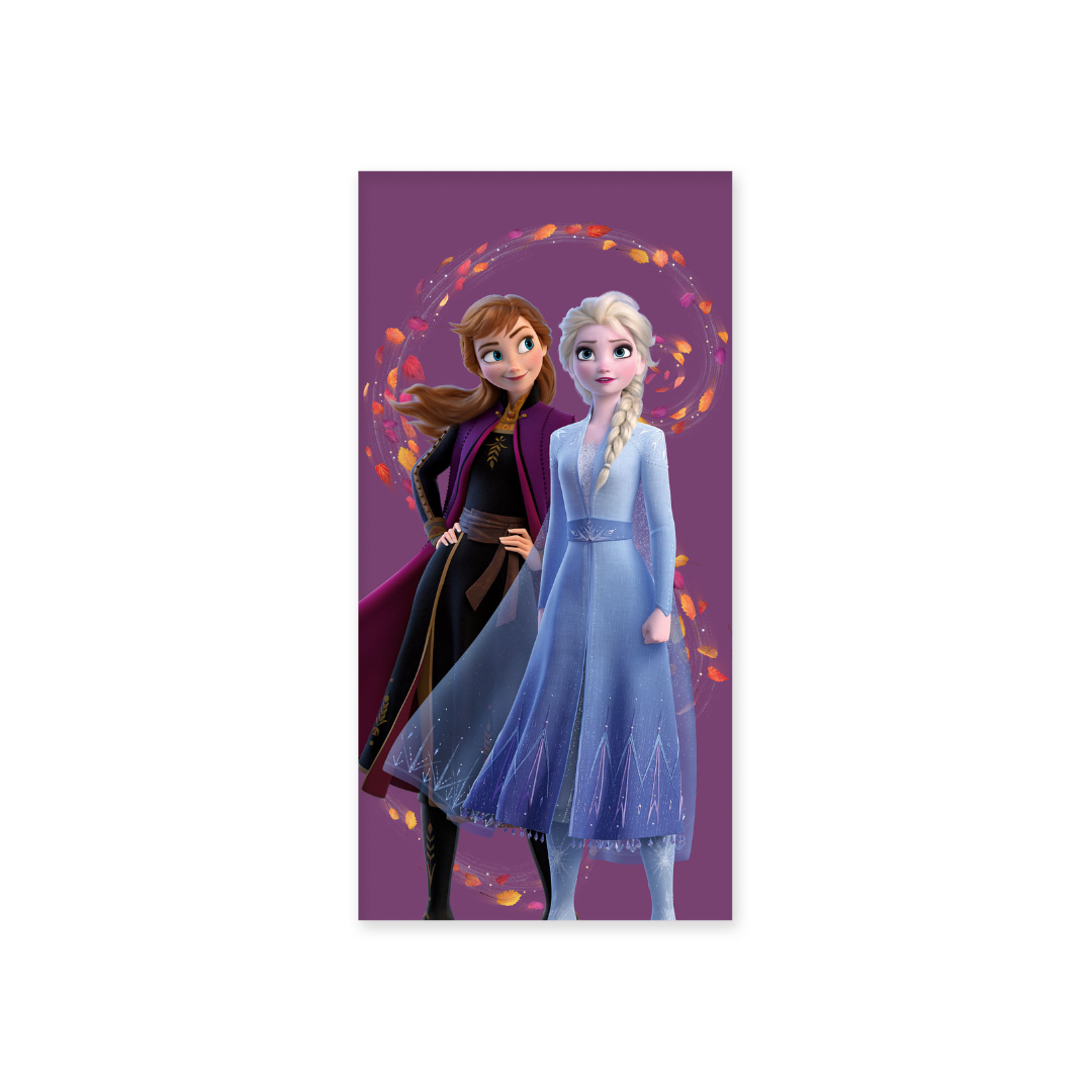 B - Badehåndklæde til børn - Frozen - 70x140 cm - 100% Bomuld