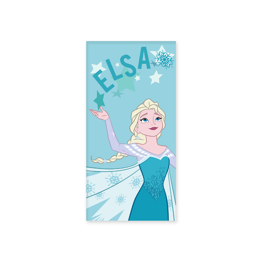 B - Badehåndklæde til børn - Frozen - 70x140 cm - 100% Bomuld