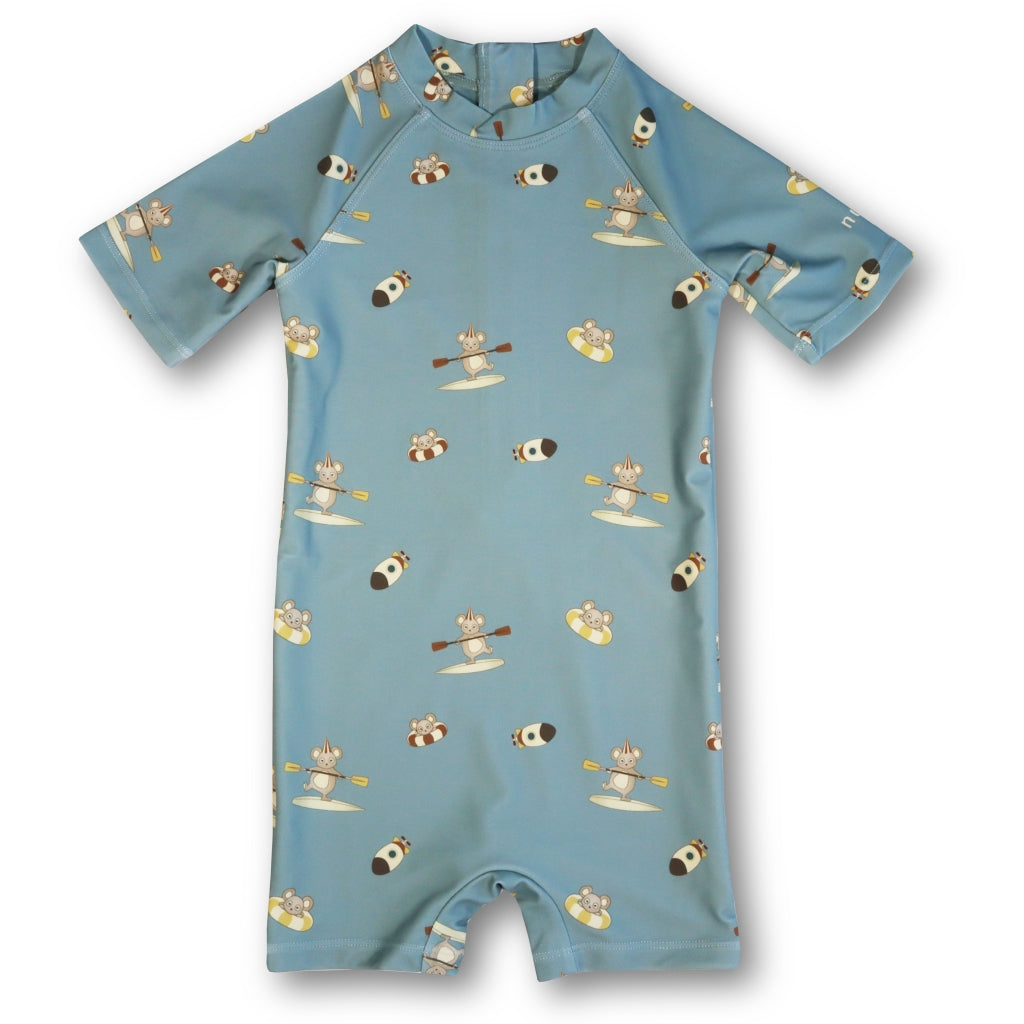 nuuroo - UV svømmedragt til børn - Str. 80-86 - Genanvendt polyester