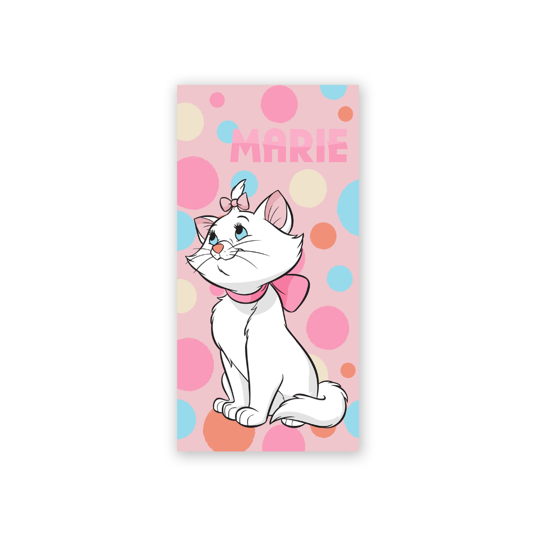 B - Badehåndklæde til børn - Aristocat - 70x140 cm - 100% Bomuld