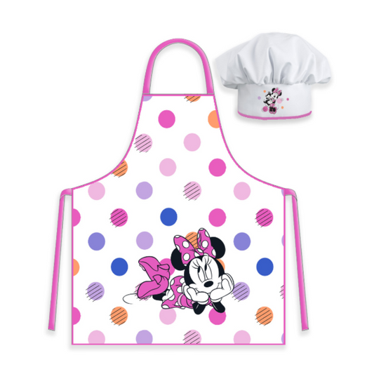 B - Forklæde til børn - 100% polyester - Minnie Mouse