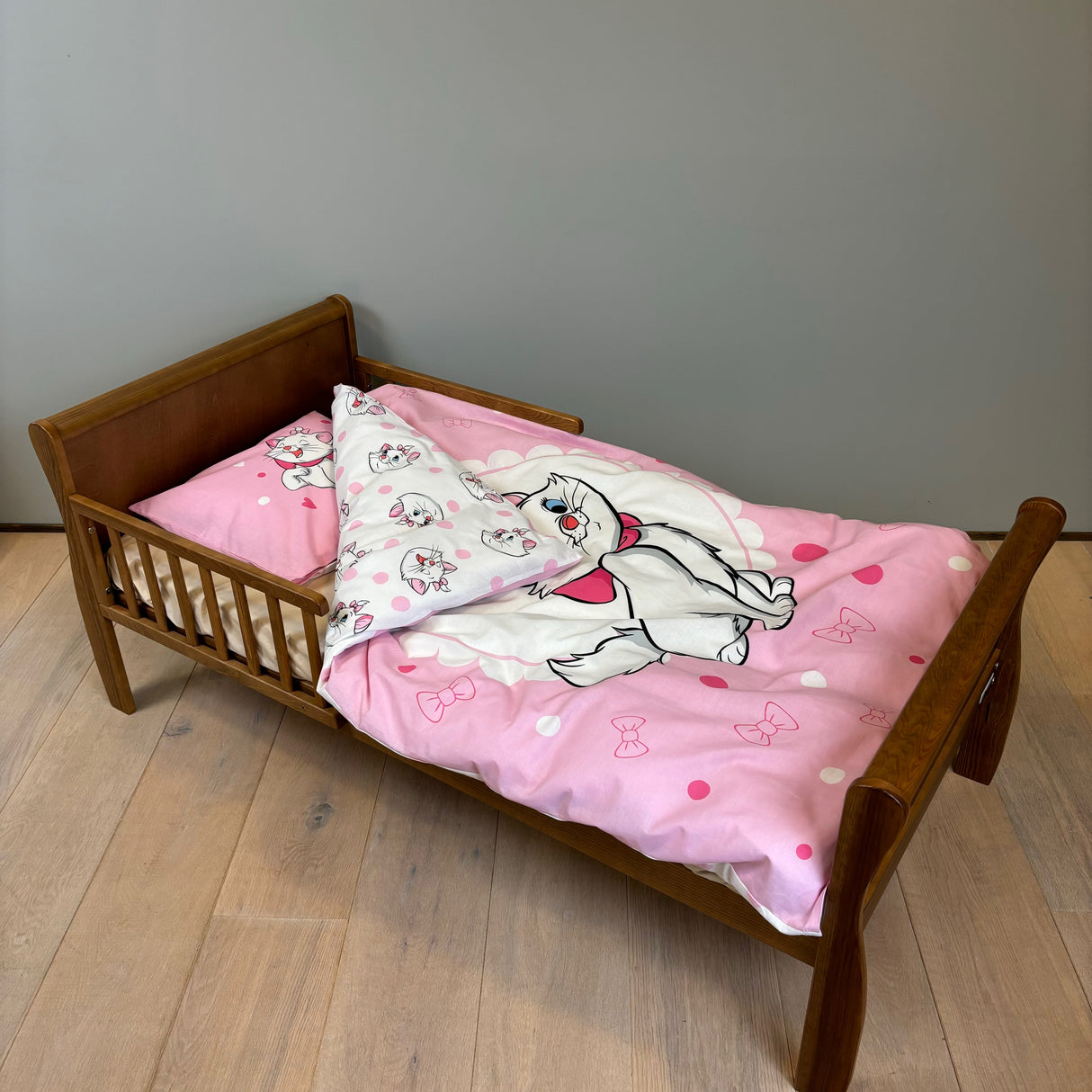 B - Junior sengetøj - 100x135 cm - 100% Bomuld - Aristocats