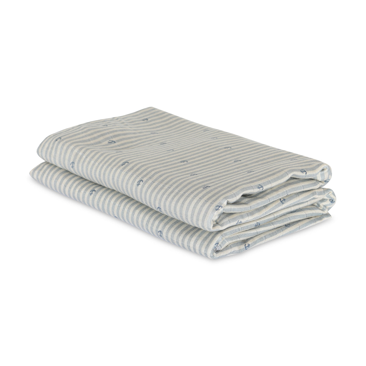 nuuroo - Bambus stofbleer - 2 stk. - 100% bambus - 60x60 cm - Stripe Anchor