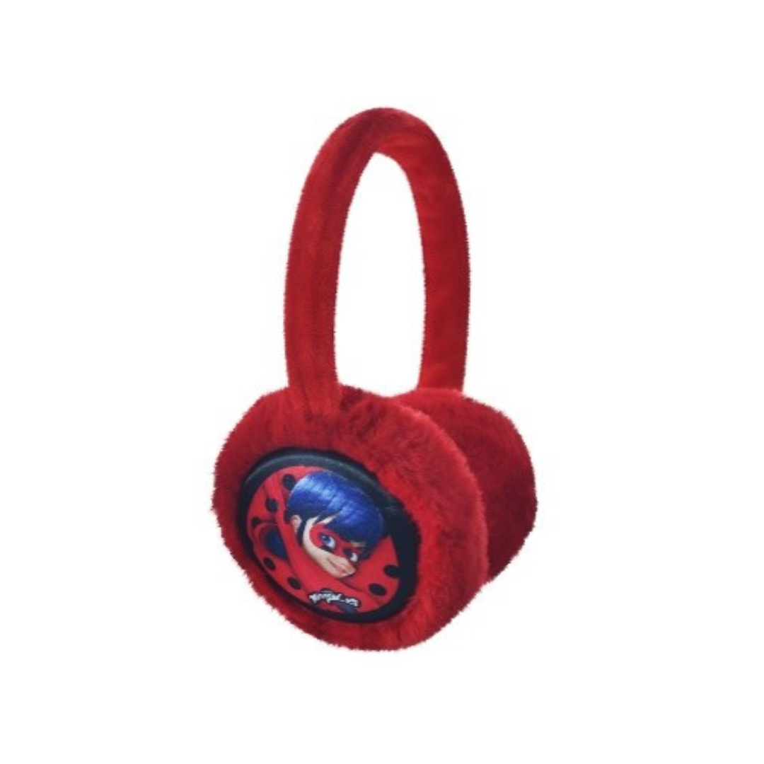 X - Miraculous Ladybug ørevarmere - Ørevarmere til børn - Onesize - Rød