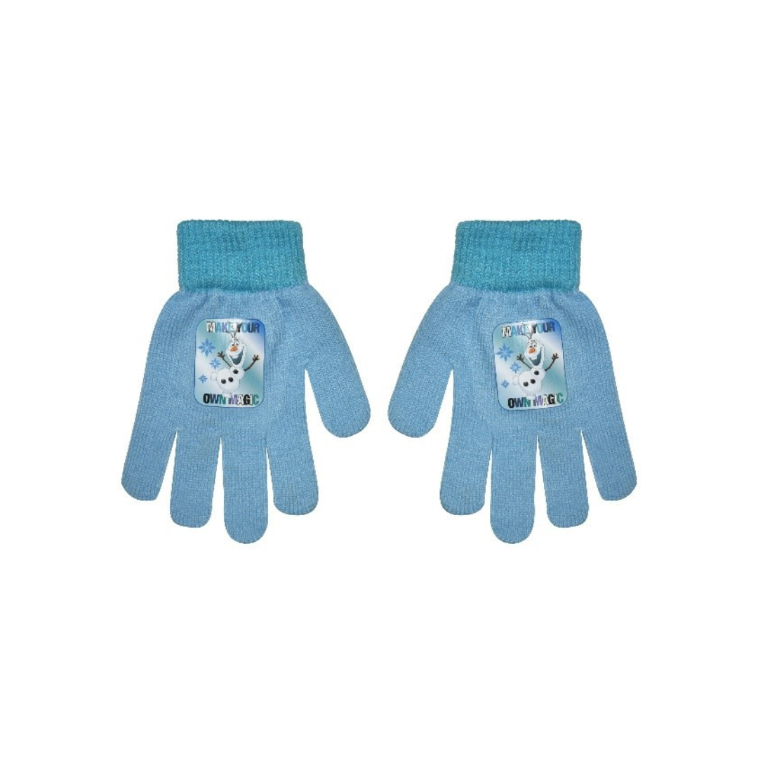 X - Frost Olaf strikhandsker - Børnehandsker - Onesize - Blå