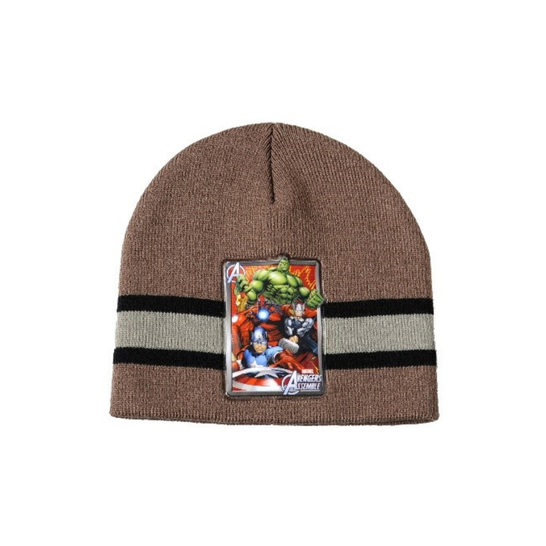 X - Avengers børnehue - Vinterhue - Onesize - Brunlig