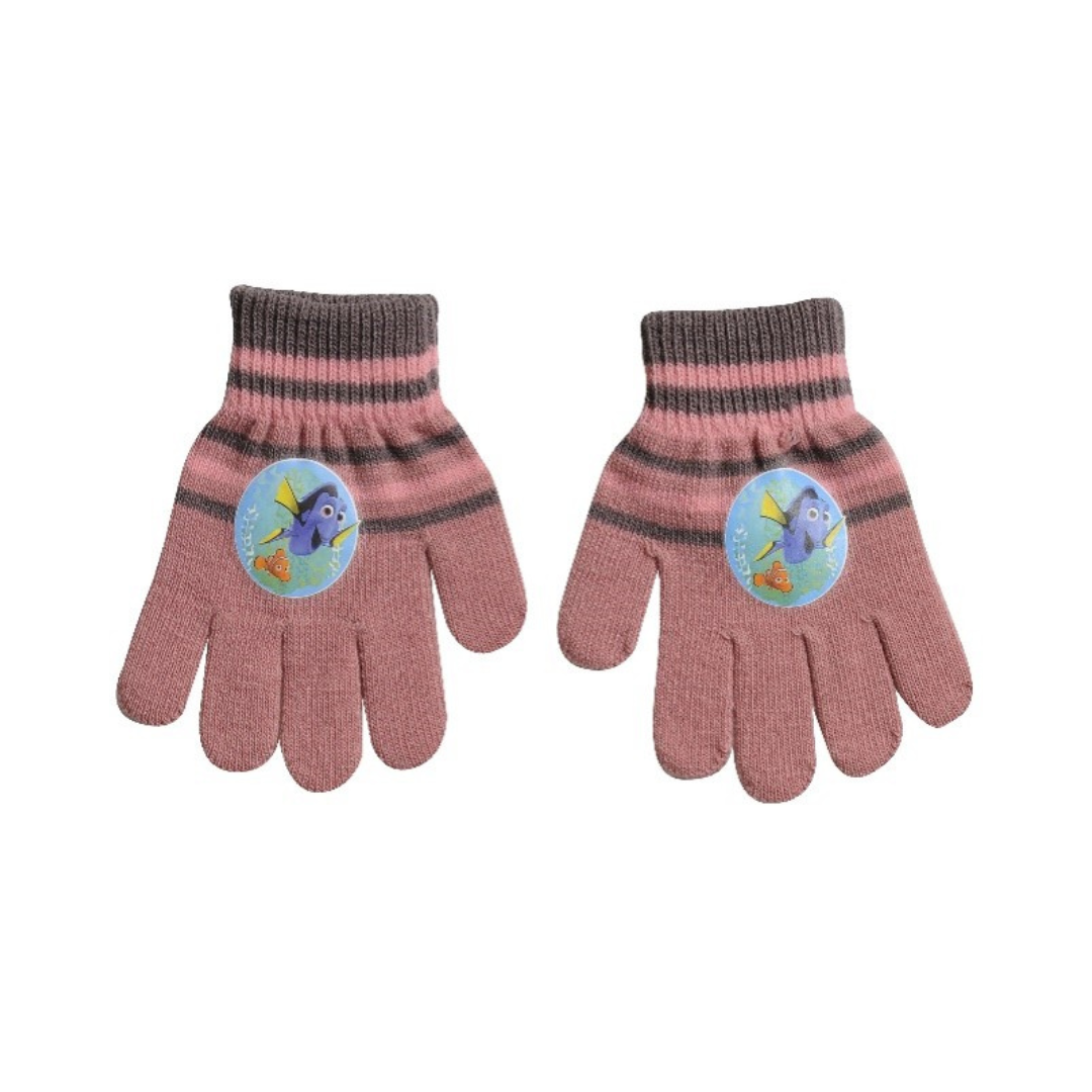 X - Nemo strikhandsker - Børnehandsker - Onesize - Rosa