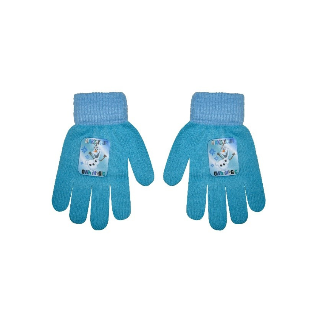 X - Frost Olaf strikhandsker - Børnehandsker - Onesize - Blå