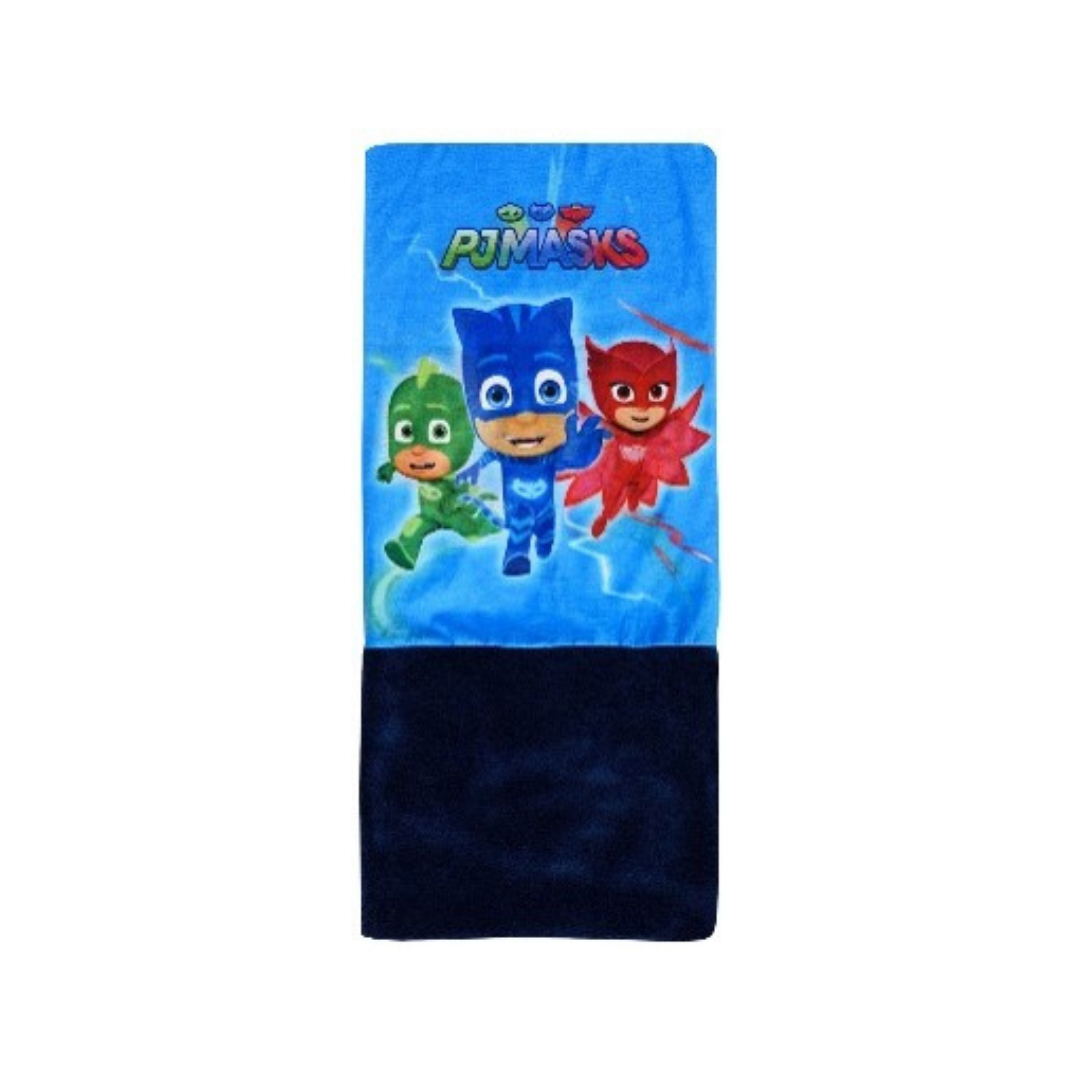 X - Pyjamasheltene halstørklæde - 62x24 cm - Blå