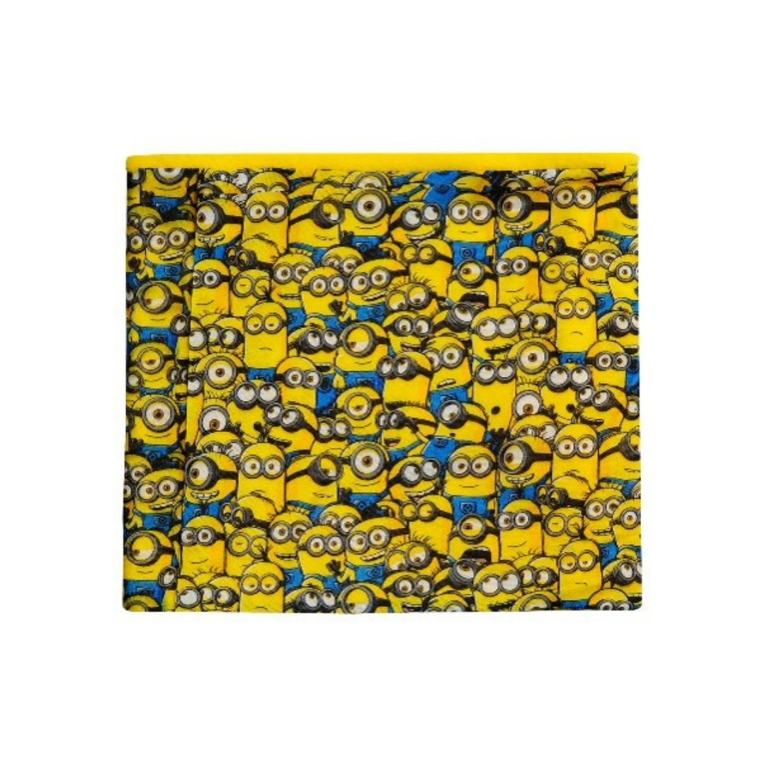 X - Minions halsedisse - Børnehalsedisse - 24x22 cm - Gul