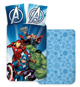 B - Junior sengetøj - Avengers - 100x140 cm - 100% Bomuld