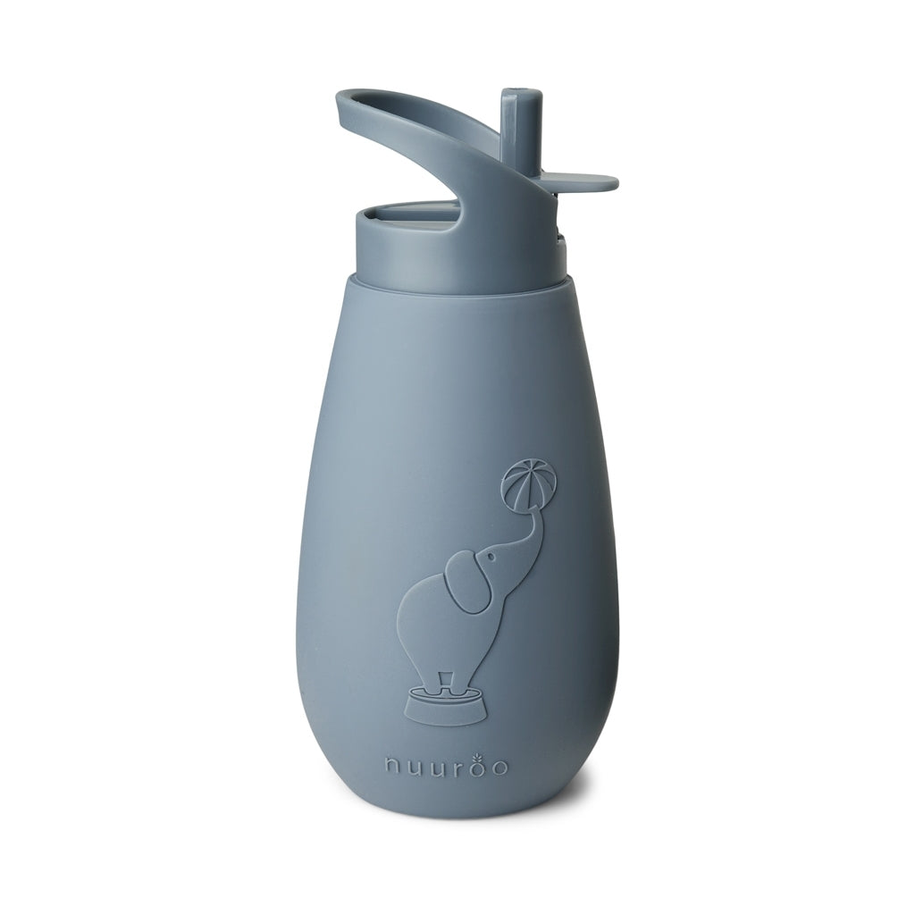 nuuroo - Silikone drikkeflaske - Vandflaske - 350 ml - Bering Sea