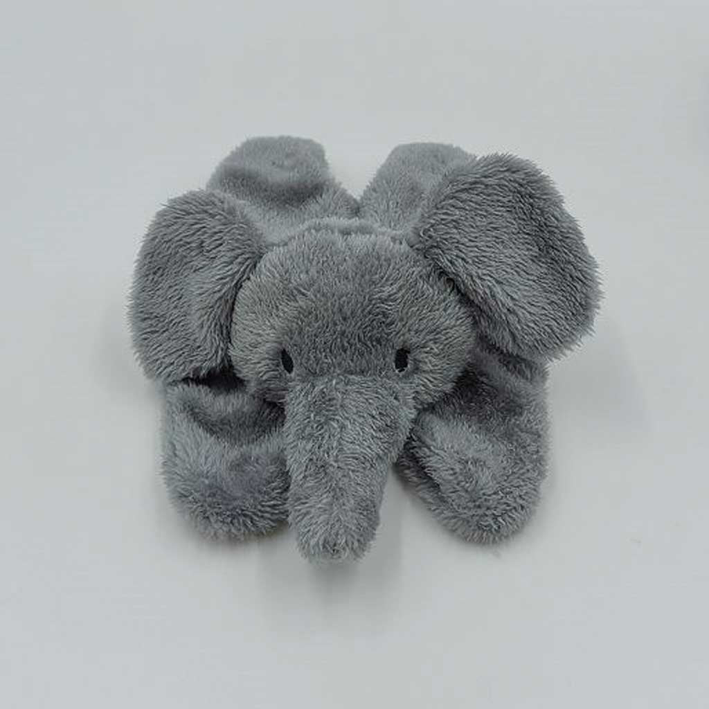 Petu Petu - Baby nusseklud - 27 cm - Grå elefant