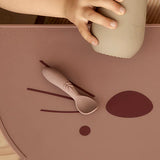 nuuroo - Silikone skeer til børn - 3-pak - 100% LFGB silikone - Woodrose