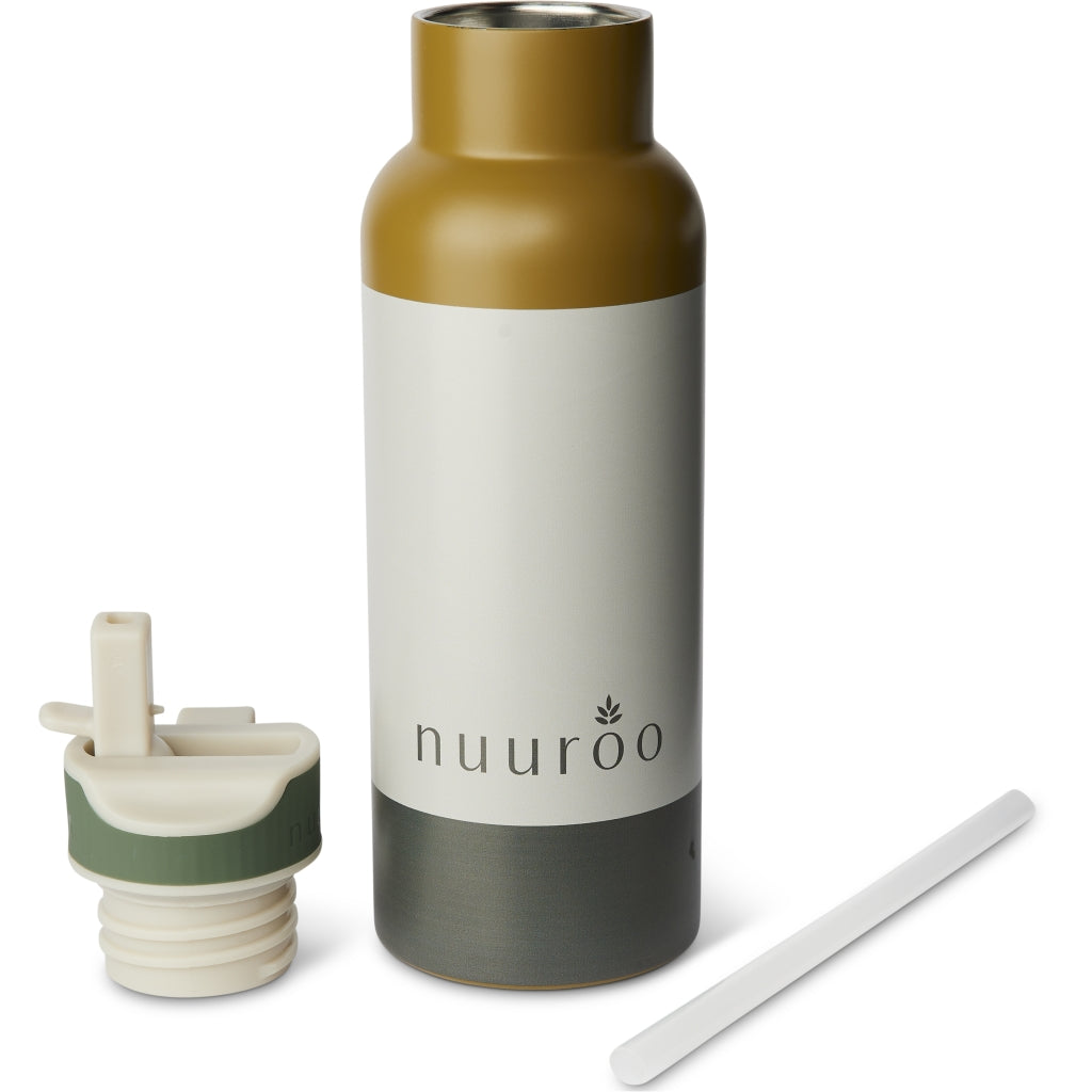 nuuroo - Termoflaske i rustfrit stål - Drikkeflaske - 500 ml - Green Mix