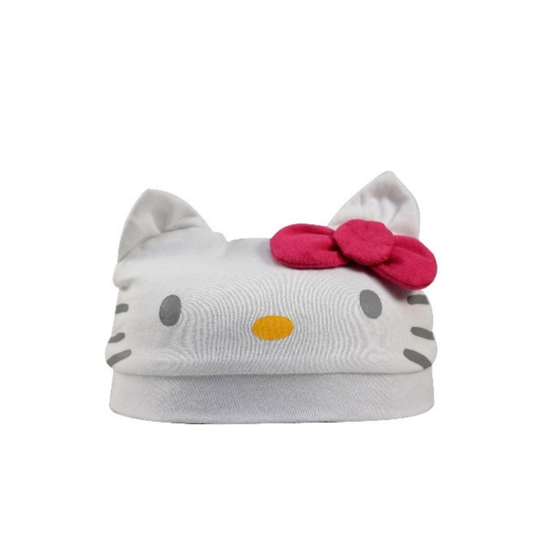 X - Hello Kitty børnehat - Onesize - Hvid