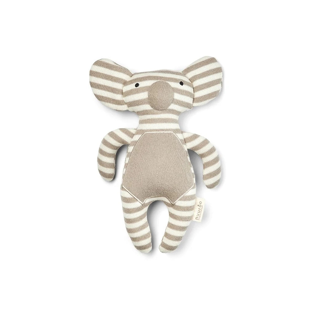 nuuroo - Strikket bamse - 100% økologisk bomuld - 27 cm - Koalabamse