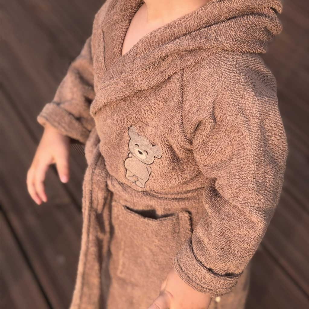 Petu Petu - Badekåbe til børn - 3-4 år - Teddy