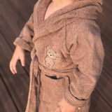 Petu Petu - Badekåbe til børn - 3-4 år - Teddy