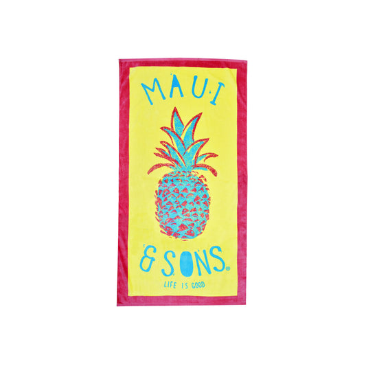 B - Badehåndklæde til børn - Maui & Sons - 70x150 cm - 100% Bomuld