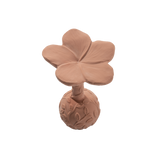 Natruba - Bidering med rangle - Naturgummi - Old rose