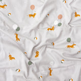 Roommate - Baby sengetøj - 100% økologisk bomuldssatin - 70x100 40x45 cm - Magic Dog
