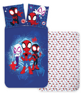 B - Senior sengetøj - 140x200 cm - 100% Bomuld - Spidey