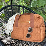 nuuroo - Pusletaske - Genanvendt polyester - Caramel Café
