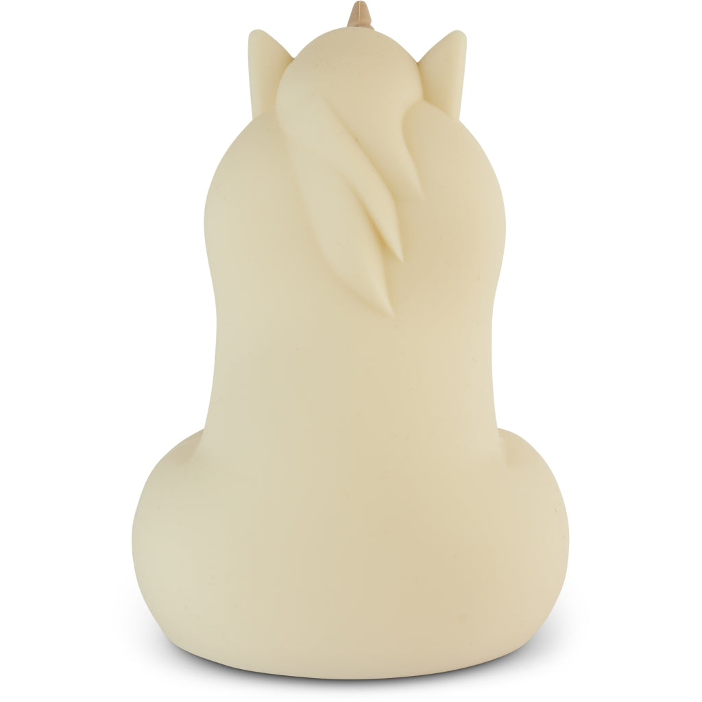 nuuroo - Silikone natlampe - Vågelampe til børn - Cream