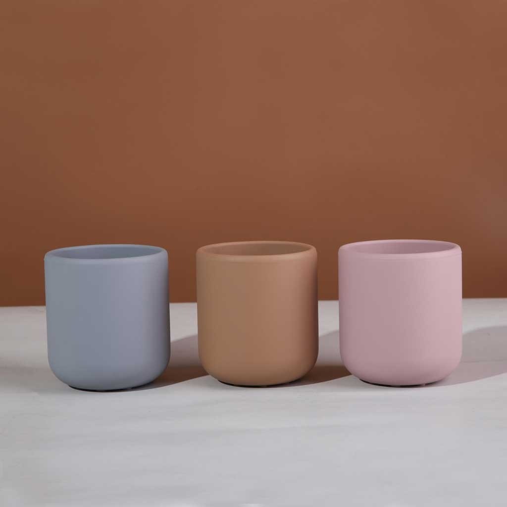 Petu Petu - Silikonekop til børn - 180 ml. - Lyserød