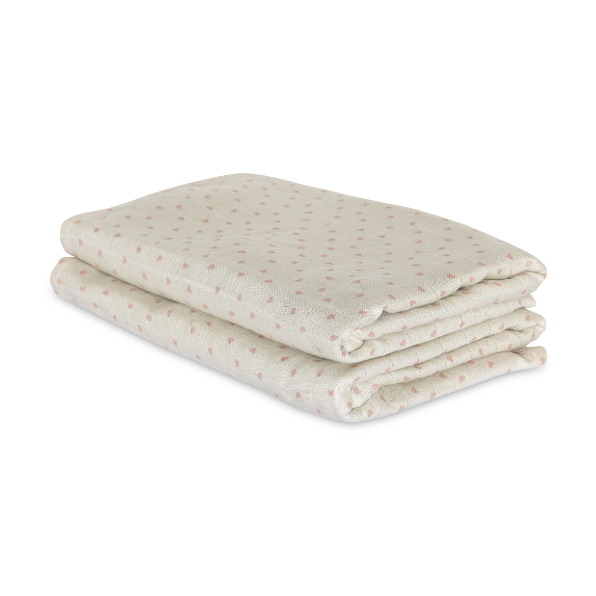 nuuroo - Bambus stofbleer - 2 stk. - 100% bambus - 60x60 cm - Hearts