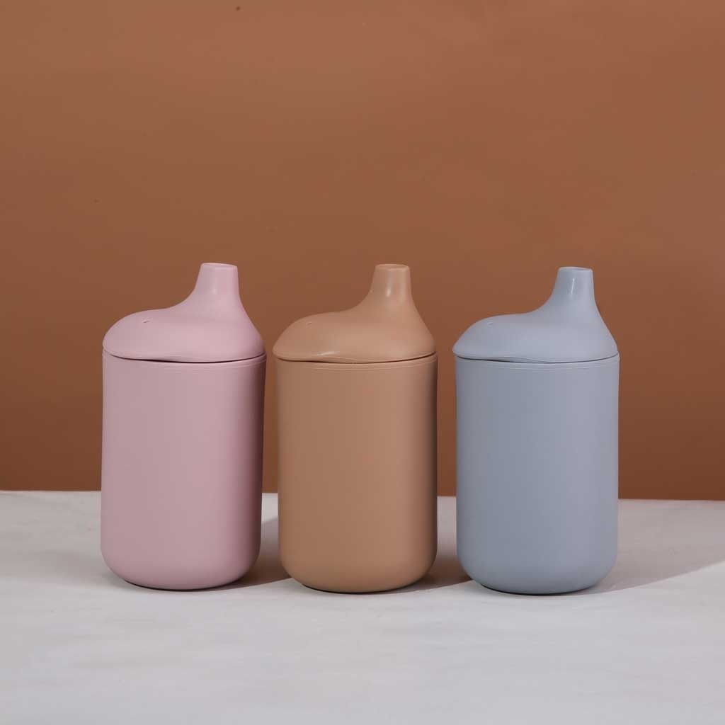 Petu Petu - Silikone tudkop til små børn - 175 ml. - Lyseblå
